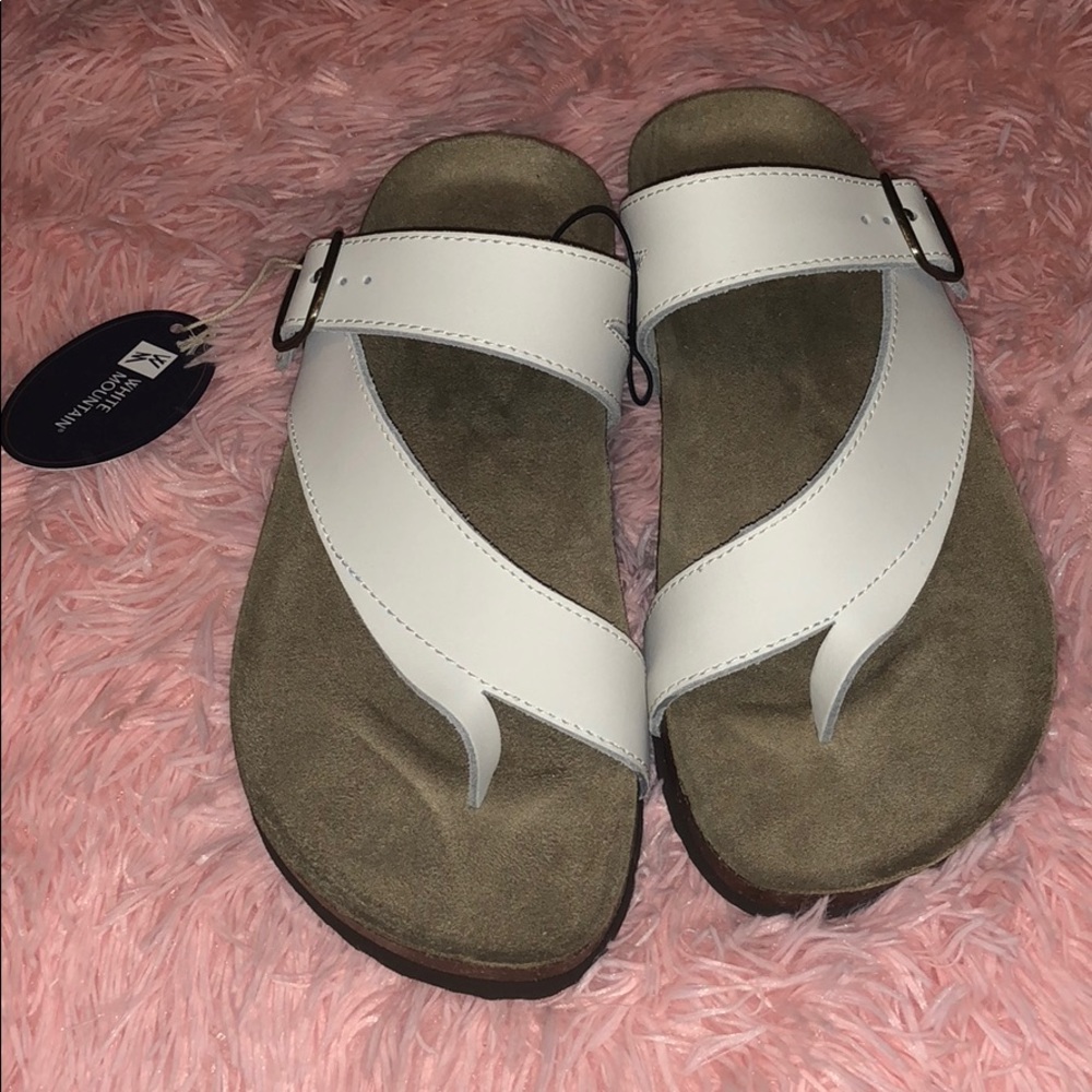 White mountain sandals brand new